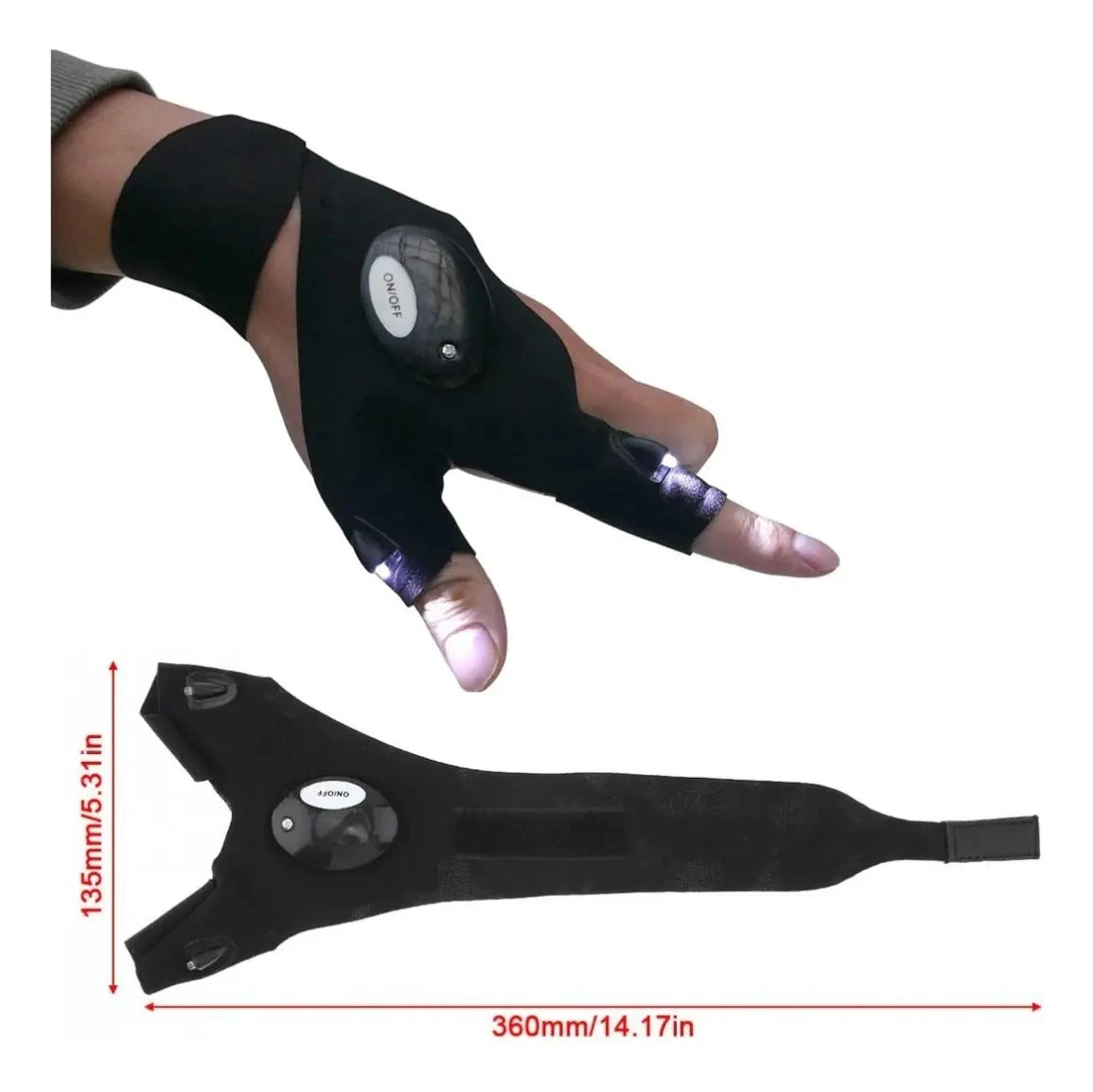 GUANTES LINTERNA