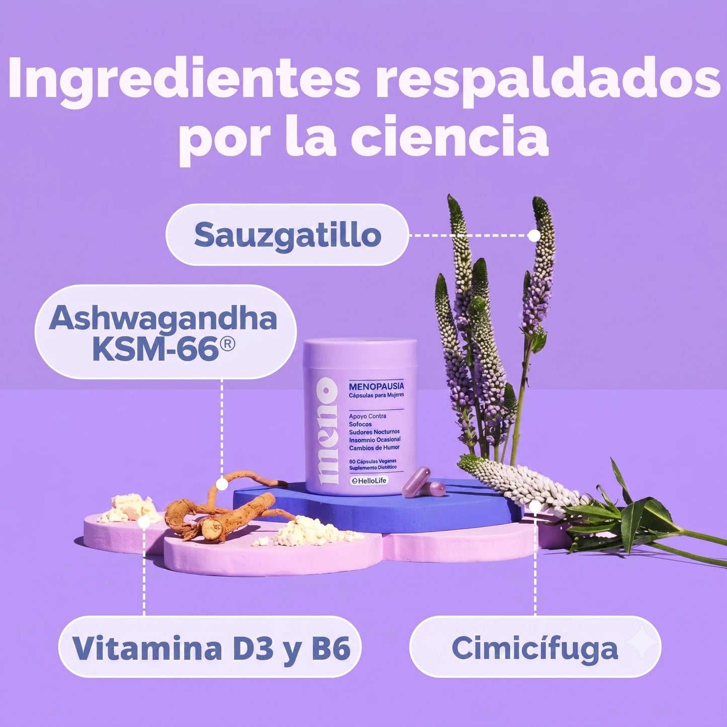 MENO - Vitaminas para la menopausia 60CP