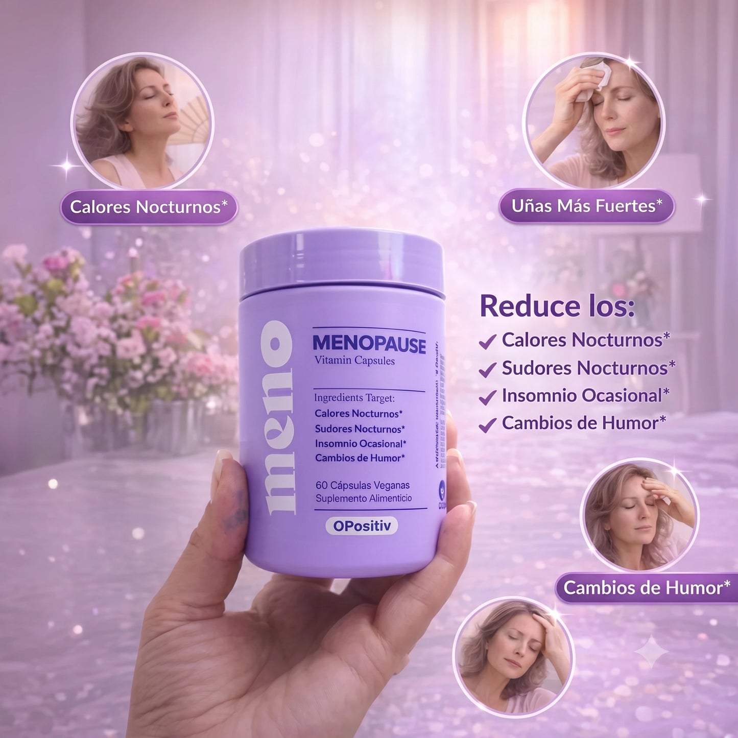 MENO - Vitaminas para la menopausia 60CP