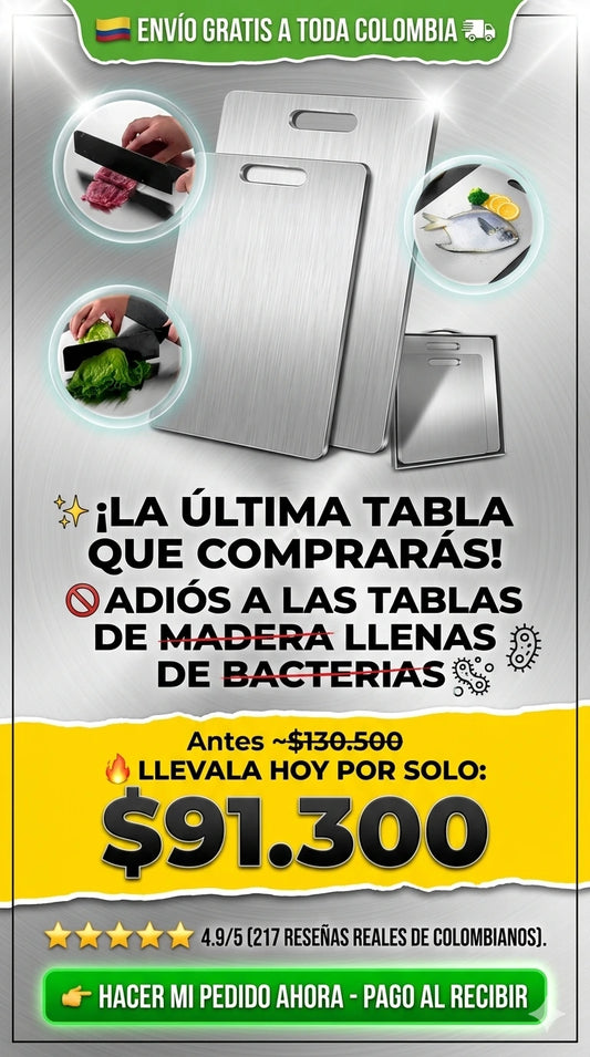 Tablas de Acero Inoxidable