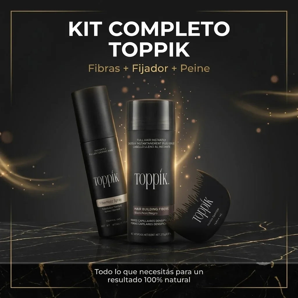 COMBO TOPPIK FIJADOR + PEINE